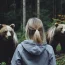 Deux ours l’ont conduite dans la forêt et ce qu’elle a découvert a été dévastateur