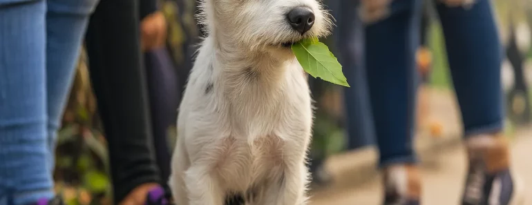 Un chien errant dépose une feuille dans un magasin tous les matins – un jour, le propriétaire du magasin la suit
